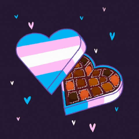 Südamekujuline kommikarbi GIF-kaart