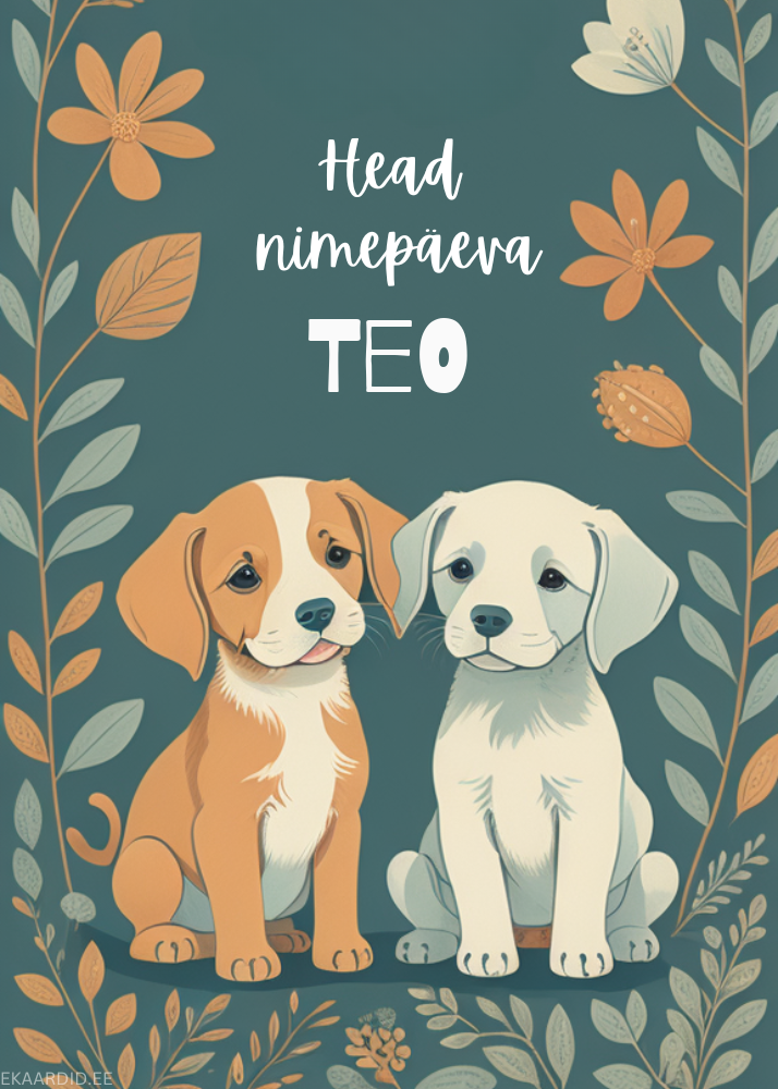 Head nimepäeva, Teo!