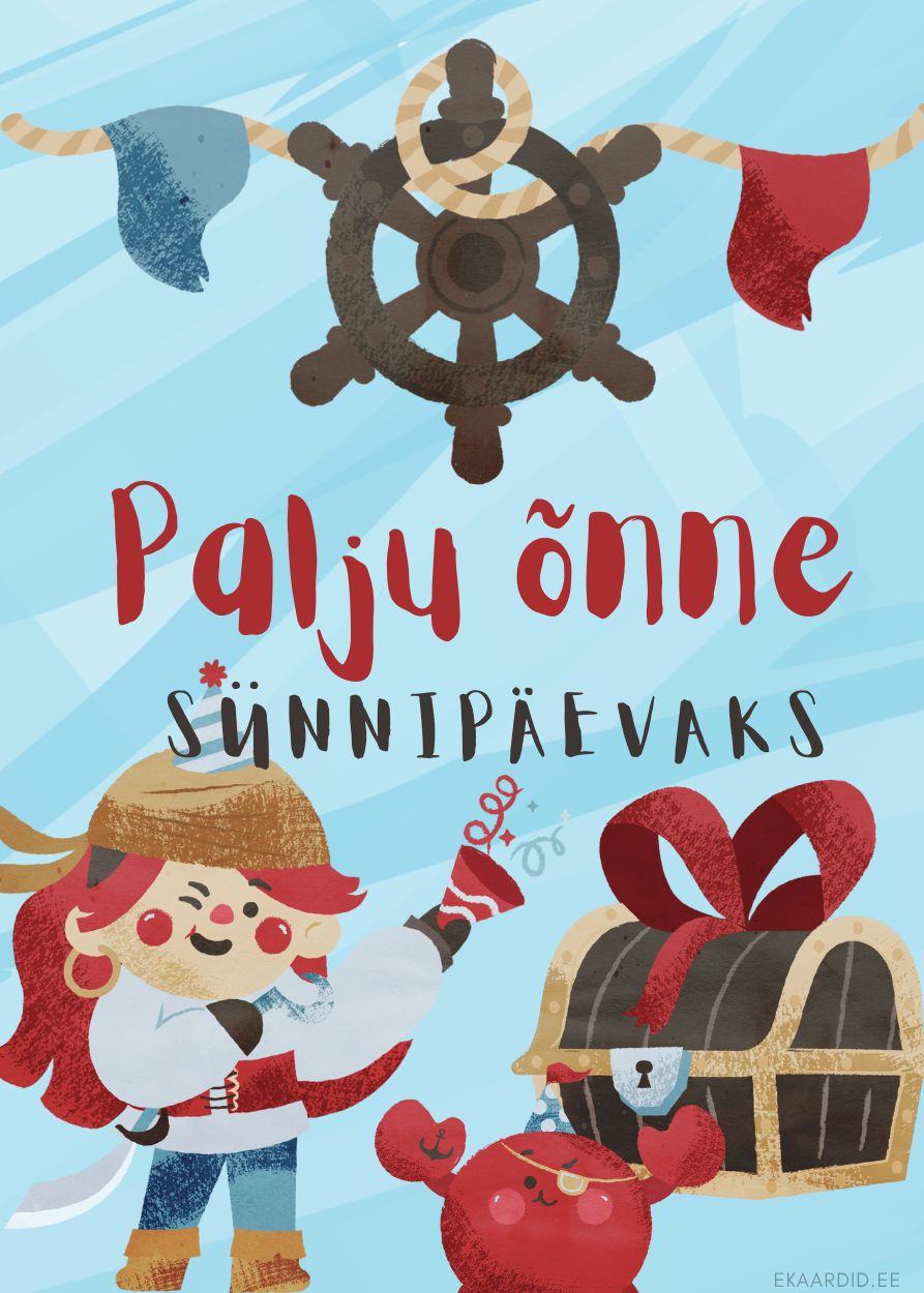 Piraadi sünnipäevakaart