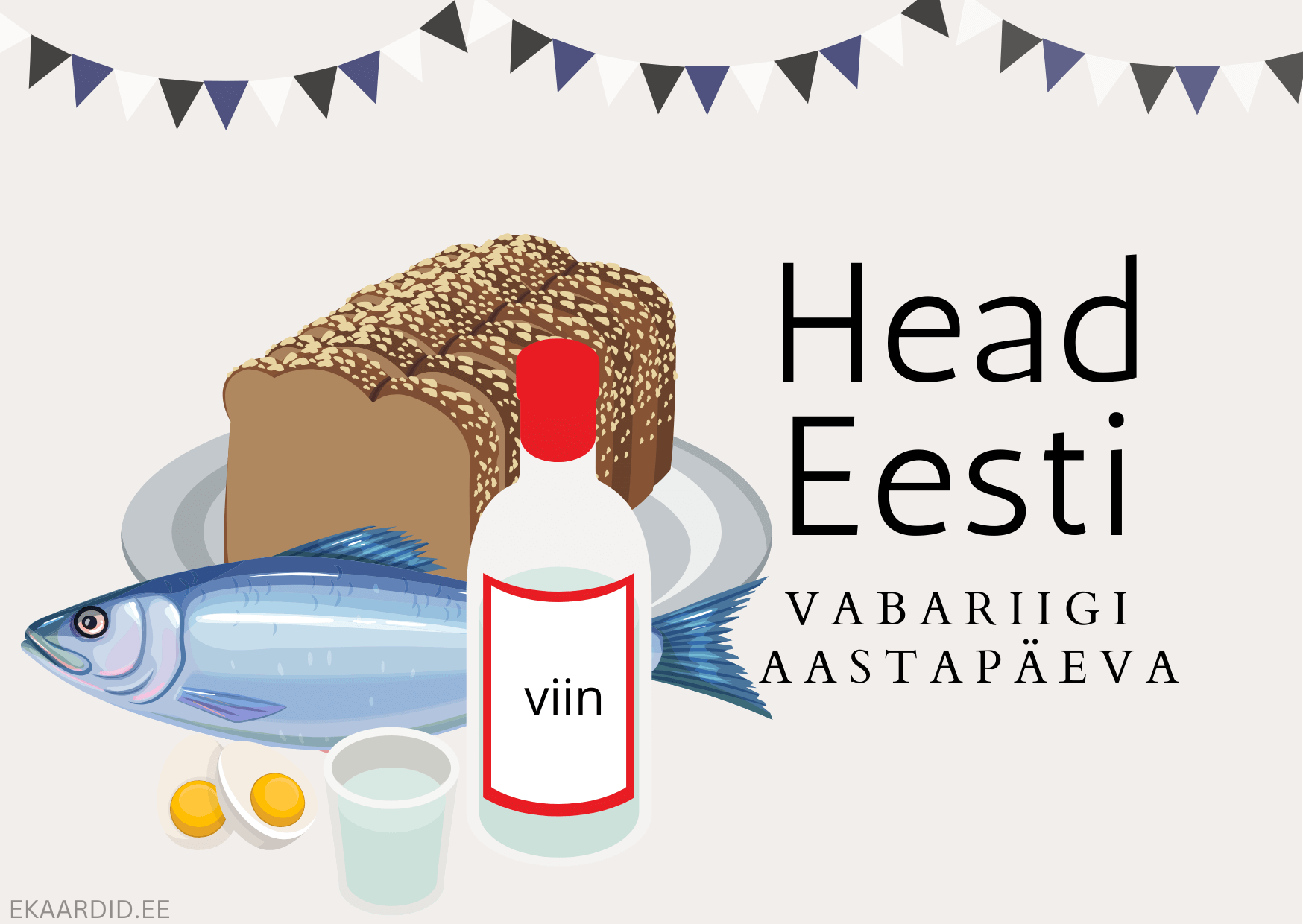 Eesti Vabariigi aastapäeva kaart