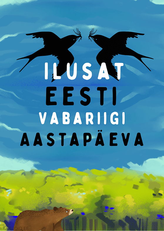 Eesti Vabariigi aastapäeva kaart