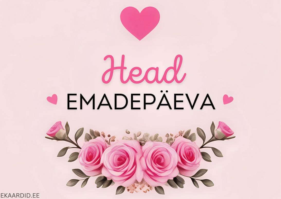 Roosidest Emadepäevakaart