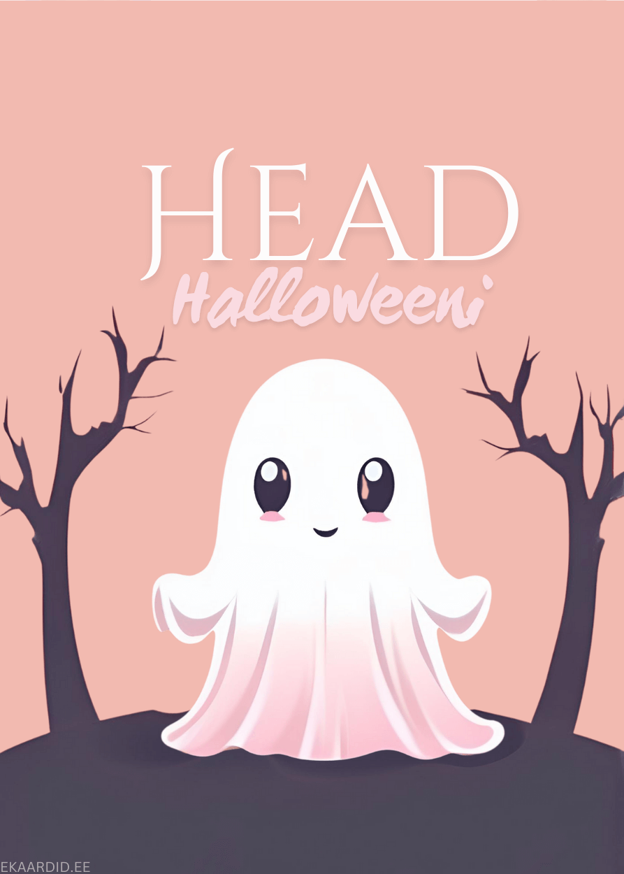 Armsake Halloweeni kummituskaart