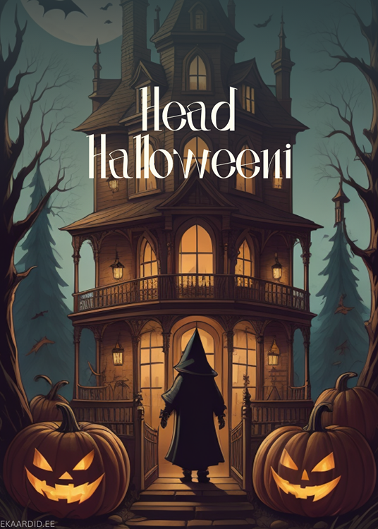 Halloweeni õudusmaja kaart