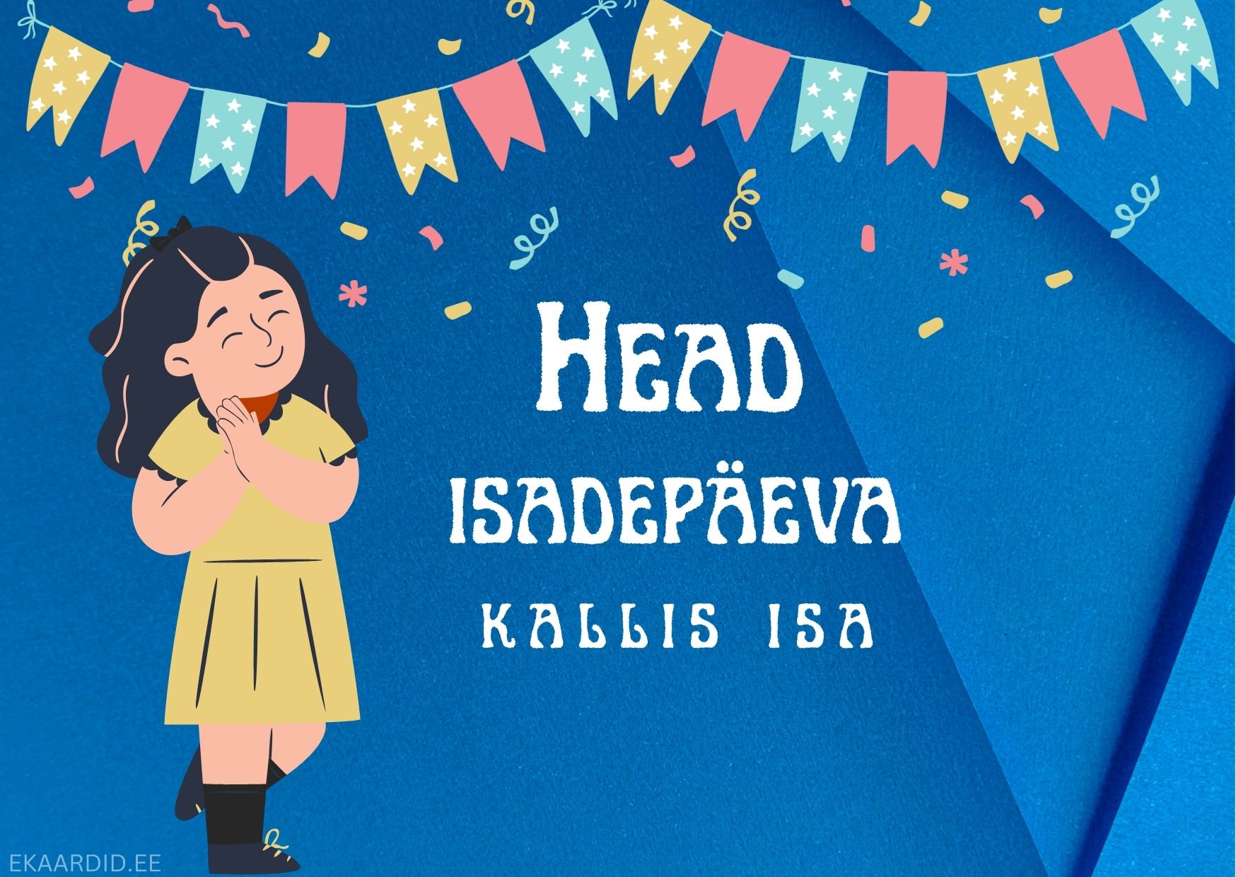 Laste Isadepäevakaart