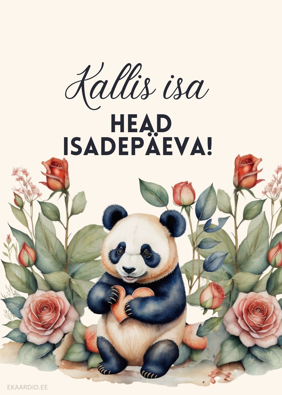 Pandakaruga Isadepäevakaart