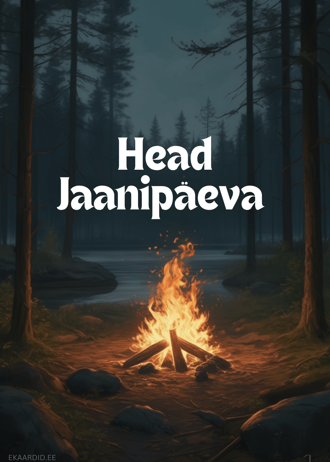 Jaanipäeva soojusega e-kaart