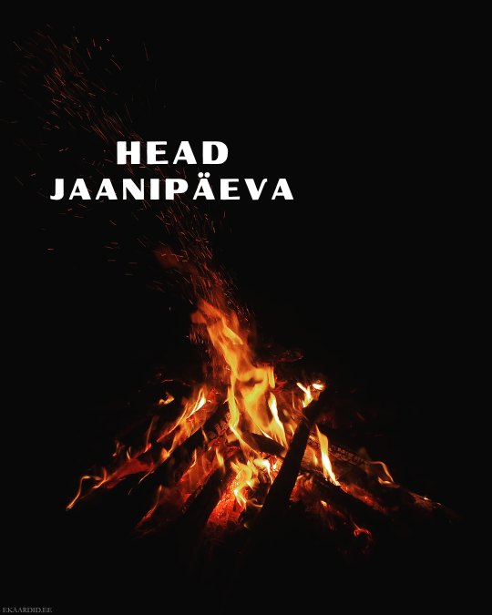 Jaanipäeva soojusega kaart
