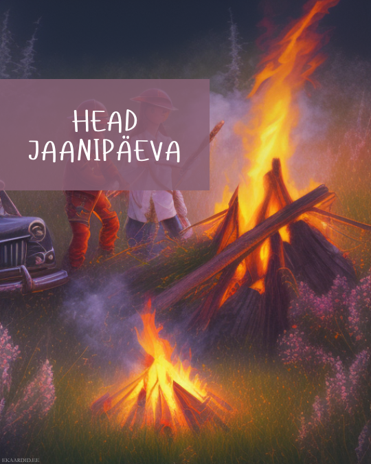 Jaanipäeva soojusega kaart