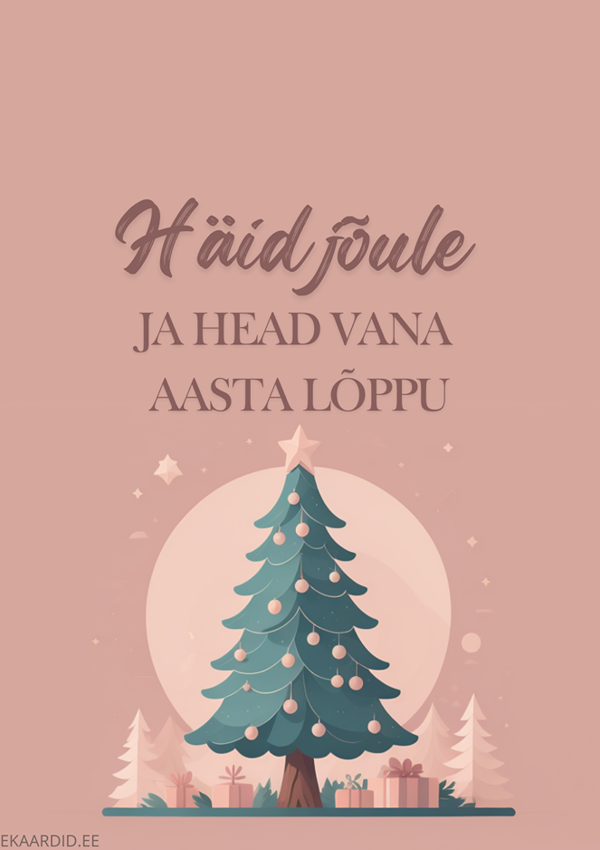 Soojad jõulud ja head uut aastat!
