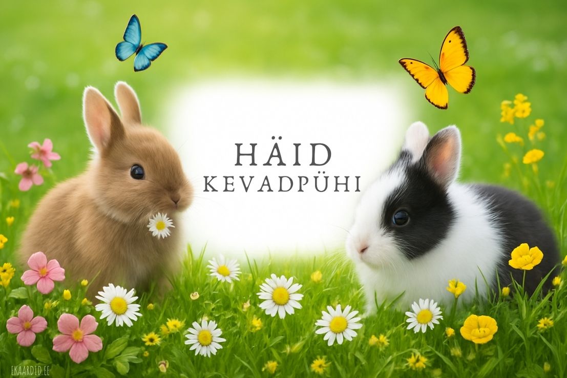 Häid kevadpühi jänkudega