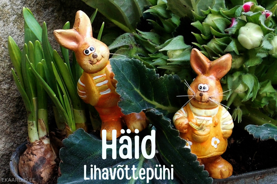 Lihavõttejäneste lihavõttekaart