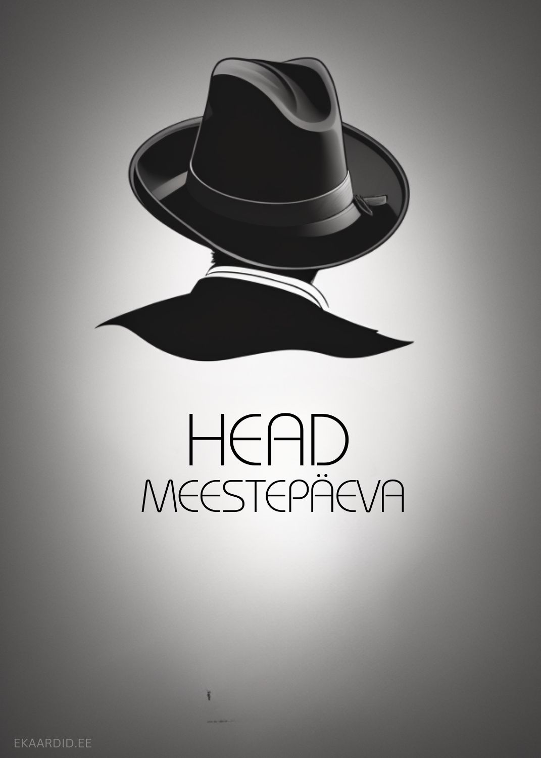 Stiilne meestepäeva kaart