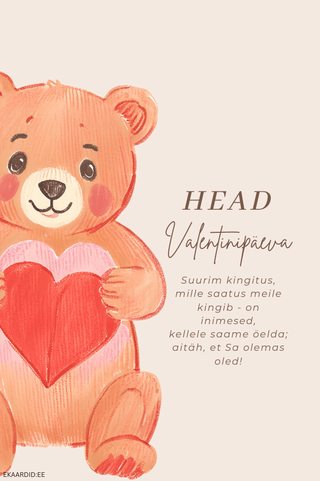 Arms karu Valentinipäevakaart